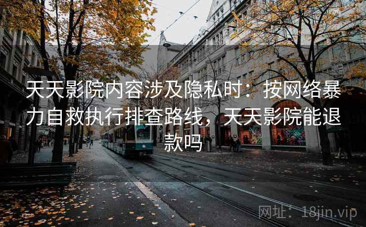 天天影院内容涉及隐私时：按网络暴力自救执行排查路线，天天影院能退款吗