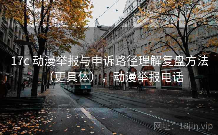 17c 动漫举报与申诉路径理解复盘方法（更具体），动漫举报电话